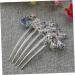 DOITOOL Womens Barrettes for Hair Wedding Hair Pins Rhinestone Bridal Comb Rhinestone Headpiece Crystal Hair Comb Hair Barrette Wedding Hair Comb Hair Clamp Bride Blush Pearl - Buy Online on GoSupps.com