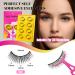 Self Adhesive Eyelashes - Reusable Lash Clusters No Glue No Residue | DIY Eyelash Extensions at Home | WLFRHD Bell D-Mix 11-15mm Kit - Buy Online on GoSupps.com