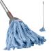 FAYINA Premium Microfiber Wet Mop for Hardwood, Laminate, Tile Flooring with Stainless Steel Handle Extendable up to 56 Inches