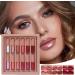 WJnflQN Lip Gloss For Girls Moisturizing Lip12 Parts Moisturizing Liquid Lipstick for Women and Beauty Lovers for Evening Occasions and Styling - Buy Online on GoSupps.com