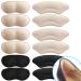 6 Pairs Premium Heel Cushion Pads Inserts Grips Liners for Men Women Back of Heel Protectors Cushions Prevent Heel Pains Blisters and Too Big Shoe Mixed