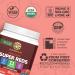 Organic Super Reds Powder 11 Superfoods with Beet Root Berries Reishi & Cordyceps Natural Energy Circulation & Immune Support USDA Organic Vegan Non-GMO Gluten-Free Superfood Drink 28 Servings - Buy Online on GoSupps.com