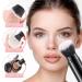 Retractable Kabuki Face Brush - Angled Foundation & Travel Makeup Brush with Cover | Flawless Blush & Bronzer Applicator for Liquid & Cream - Buy Online on GoSupps.com