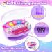 FORMIZON Nail Polish Set Girls with Nail Dryer Nail Art Crafts Kit Toys for Kids Girls Age 5 6 7 8 9 Nail Salon Accessories with Eyeshadow/False Nail/Glitter Makeup Kit Party Supplies for Girl Violet1 - Buy Online on GoSupps.com
