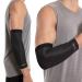 Copper Compression Elbow Brace for Tendonitis and Tennis Elbow - Copper Infused Sleeve. Relief for Golfers, Arthritis, Bursitis. Fit for Men & Women. Large (Pack of 1)
