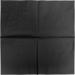 HEKU 100 Black Napkins | 3-Layer 33x33cm | Stylish & Highly Absorbent | Uniform Quality for Events & Gastronomy | Practical 5-Pack - Buy Online on GoSupps.com