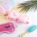 Rainbow Bright Bath Set for Teens and Girls - Shower and Spa Kit with Hair Towel Wrap, Brush, Eye Mask, Headband, and Loofah - Buy Online on GoSupps.com