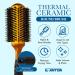 Large Round Boar Bristle Blow Dry Brush | Thermal Ceramic Barrel | Anti-Static Roller Hair Brush for Styling | 20 Row | Long Hair - By Cantor - Buy Online on GoSupps.com