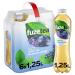 Fuze tea green tea blueberry lavender - extraordinary fusion made of green tea and fruity blueberry taste - tea from sustainable cultivation - one -way bottles (6 x 1250 ml) blueberry lavender