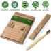 Paeyaer 10 Count Bamboo Toothbrushes | Soft + Medium | Charcoal Infused | Natural Wood | Bulk Reusable Travel Brushes - Buy Online on GoSupps.com