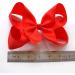 2Pcs 6 Inch Large Grosgrain Ribbon Red Hair Bows Barrettes Clip for Girls | School Hair Accessories for Toddlers & Teens - Buy Online on GoSupps.com