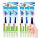 6pk Manual Kids Toothbrushes Multipack | Childrens Toothbrush Muitipack Soft Bristles | Brightly Coloured Childrens Toothbrushes | Kids Toothbrush Manual | Tooth Brushes for Children