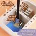 Martol Multi-Use Paint Brush Basin with Brushes Holder and Palette Box - Artist Cleaner Cup for Watercolor, Oil, Acrylic, Gouache Painting - Buy Online on GoSupps.com