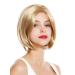 WIG ME UP GFW984-BS24B Bob Wig for Women - Middle Parting Blonde Straight Short Hair - International Shipping Available - Buy Online on GoSupps.com