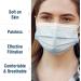 Buy WECARE Disposable 3 Ply Face Masks - 15 Count | Soft Latex-Free 3 Layer Protection - International Shipping Available - Buy Online on GoSupps.com