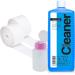 Cleaner Set 1000ml + Dispenser Pump Bottle + 1000 Cellulose Pads (2 rolls of 500 each)