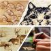 110-Piece Wood Burning Kit with Adjustable Temperature - Professional Wood Burner Pen for Embossing, Carving, Soldering - Buy Online on GoSupps.com