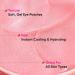 Dot & Key Watermelon Cooling Hydrogel Eye Patches | With Hyaluronic & Niacinamide | Under Eye Patches For Dark Circles & Puffiness Reduction | Instantly Hydrates Cools & De-Puffs | 60 Patches Pink - Buy Online on GoSupps.com