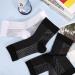 Buy Ortho Compression Socks for Men & Women - 3 Pairs (L-XL) - Ankle Support & Sports - Black & White - International Shipping - Buy Online on GoSupps.com