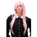 WIG ME UP - Wig very long pink light pink layered straight parting 75cm 3110-T2333