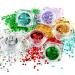 8 Boxes Holographic Chunky Glitter Set for Halloween Makeup - Face, Body, Hair, Nails - 6 Colors Loose Cosmetic Glitter for Festive Decoration - Buy Online on GoSupps.com