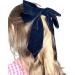 Generic Set of 2 Hair Bow Clips in Black Velvet Set of Clips for Girls Boys and Adults - Buy Online on GoSupps.com