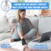 DCC-GETS Moisturizing Gel Socks for Women- 2 Pairs, Cracked Heel Treatment- Beige - Buy Online on GoSupps.com