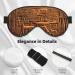 SSIMOO Native American Soft Sleep Eye Mask | Breathable Eye Patch for Women | Perfect Travel & Relaxation Accessory - Black - Buy Online on GoSupps.com