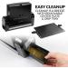 HomeCraft Nostalgia Nonstick Electric Bacon Press & Griddle | Cooks 6 Pieces with Ease | Ideal for Breakfast Favorites | Black 2nd Generation - Buy Online on GoSupps.com