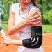 Elbow Support Sleeve - Elastic Compression Brace for Sports Pain Relief | Men & Women | Golf Tennis Basketball Football | Medium Size - Buy Online on GoSupps.com