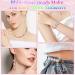 Cludoo 8mm Rhinestone Spacer Beads for Jewelry Making - 1200pcs, 10 Colors Crystal Beads Spacers for Bracelet & Necklace DIY Craft - Buy Online on GoSupps.com