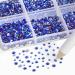 Beadsland 7200PCs Flatback Rhinestones - Sapphire Blue Crystal Nail Gems for Handicrafts | Mixed Sizes with Wax Pencil Kit - SS3-SS10 - Buy Online on GoSupps.com