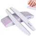 Geekerchip nail file 15 pieces professional nail file double -sided 100/180 grain for the combination of gel for nails for nail studio and at home 15 unit (Lot de 1)