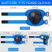 Wemfg Kids Protective Gear Set - Blue S (3-8 Years) | Knee and Elbow Pads with Wrist Guards for Skating, Cycling, Rollerblading - Ages 3-14 - Buy Online on GoSupps.com