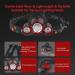 6000 Lumens Rechargeable USB Headlamp | Super Bright Waterproof Headlight for Outdoor Activities | 4 Modes Lightweight Headlamp for Camping, Hunting, Running | Red - Buy Online on GoSupps.com