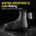 ROCKBROS Cycling Shoe Covers - Windproof & Water-Resistant Thermal Warm Overshoes | Medium Size for Men and Women - Buy Online on GoSupps.com