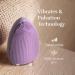 Silk'n Facial Cleansing Brush I Bright I Face Cleansing Brush I Deep Cleansing and Massaging of The Skin I Purple - Buy Online on GoSupps.com