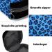 GIAPB Period Bag Sanitary Napkin Storage and Makeup Pouch - Blue Leopard Skin Color - Buy Online on GoSupps.com