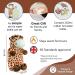 Things2KeepUWarm Giraffe Plush Hot Water Bottle - Cute and Cuddly Animal Design - Buy Online on GoSupps.com