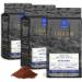 Grano Milano Ground Coffee Intenso Arabica and Robusta Dark Roast Intensity 5/5 Extra Strong Coffee - 26.45 Oz - Pack Of 3