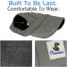 Pawaboo Dog Baseball Cap | Adjustable Sun Protection Hat for Puppies - M Grey - Buy Online on GoSupps.com