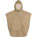 normani children's bath poncho - bath towel for toddlers made of cotton with hood - bath towel bathrobe beige 55 cm x 70 cm