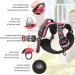 Buy Heele Dog Crockery & Adjustable Reflective Breast Harness - Anti-Train Running Harness with Lockable Snap Lock Red Size L (43-86cm) - International Shipping Available - Buy Online on GoSupps.com