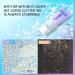 Buy Prreal Body Glitter Gel 50ml - Holographic Face & Body Sequins Chunky Glitter for Makeup Festival Ready Phantom Blue - Buy Online on GoSupps.com