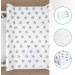 Baby Hard Base Changing Mat/Top Changer 80x50 cm fits 140x70 cm Cot Bed Unisex Wedge Anti Roll Nappy Newborn Baby Waterproof Changing Mat with Raised Edges (Stars) - Buy Online on GoSupps.com