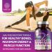 N1N Premium Magnesium Citrate Capsules 1250mg 120 Veg Caps - Sleep Aid, Muscle Cramp Relief, Bone Health, Energy Boost, Nerve Function - 100% Pure - 120 Count - Buy Online on GoSupps.com