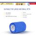 Protectaplast Self-Adhesive Blue Bandage for Pets (7.5cm x 4.5m) - Latex-Free Glue-Free Dressing for Dogs Cats & Horses | Ideal for Wounds & Joints - Buy Online on GoSupps.com