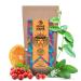 Guayusa Pachamama Citrus 0 25 kg | Ilex Guayusa bio d'Equateur 250 g | Caf ine naturelle | M lange rafra chissant d'agrumes| Cousine du th mat | Go t doux | Alternative au caf