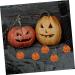 30 Pcs Foam Pumpkin Thanksgiving Party Supplies Mini Halloween Pumpkins Fall Decorations Pumpkin Figurine Small Glitter Pumpkins Ornament Fake Pumpkin Model Artificial Orangex3pcs 6.3CMx3pcs - Buy Online on GoSupps.com